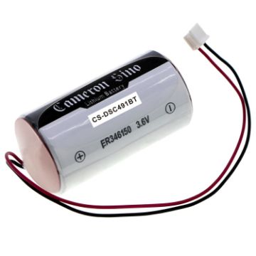 Battery Replacement Dsc ER34615M-T1 WT4911BATT for 2 way Wireless External Siren - 1