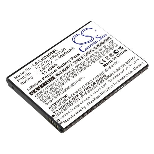 Battery Replacement Fischer 1008303 RRC1130 for 1007334 FERITSCOPE DMP30 - 1