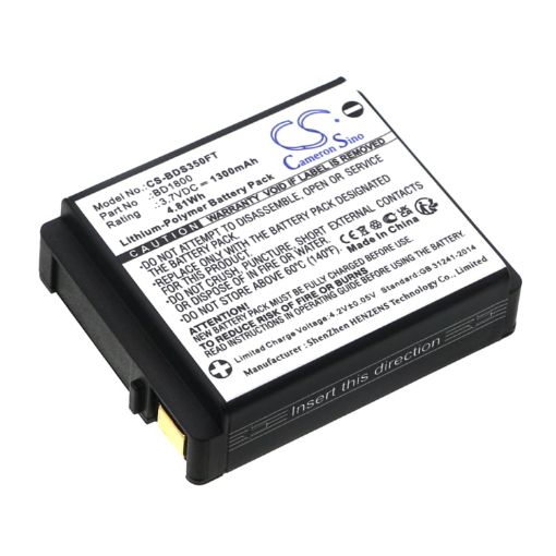 Black Diamond 620655B BD1800 Battery Replacement for ReVolt 350 Sprinter 275 - 1