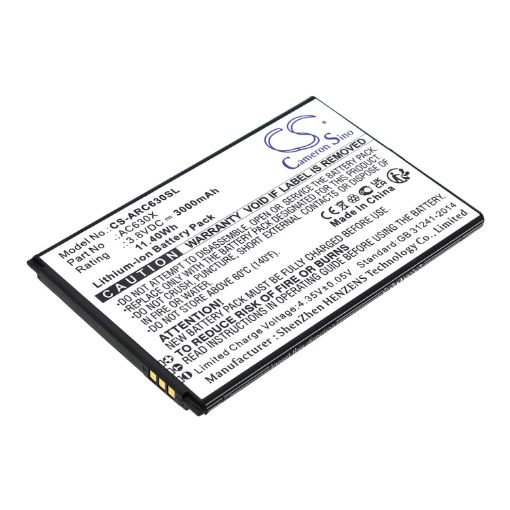 Archos AC630X Battery Replacement for Oxygen 63 - 1