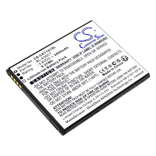 Battery Replacement Cricket BL-A36CT for Debut Smart SL101AE - 1