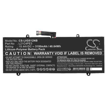 Lenovo Battery Replacement L21C4PE3 L21D4PE3 L21L4PE3 for IdeaPad Duet 5 12IAU7 - 1
