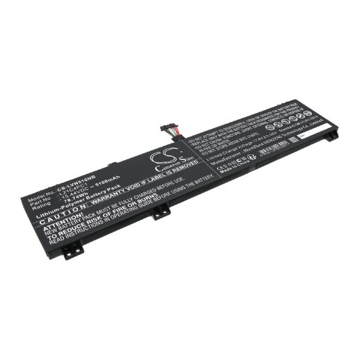 Battery Replacement Lenovo 5B11F24156 5B11F24161 8SSB11F24153 for Legion 5 15ARH7H - 1