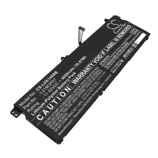 Battery Replacement Lenovo 5B10Z21201 L21C3PD7 L21D3PD7 L21L3PD7 L21M3PD7 SB10Z21205 - 1