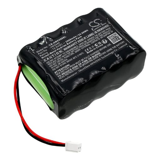 Replacement Battery Amano HK5444 for PIX-200 DCF - 1
