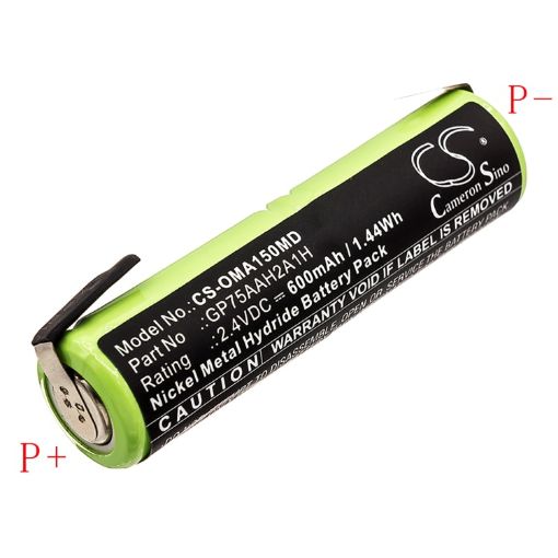 Colgate Omron GP75AAH2A1H Battery Replacement for ProClinical A1500 - 1
