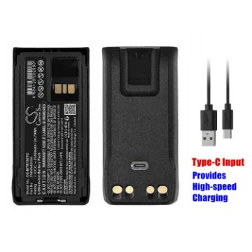 Motorola PMNN4407 Battery Replacement for R7 R7A - 1
