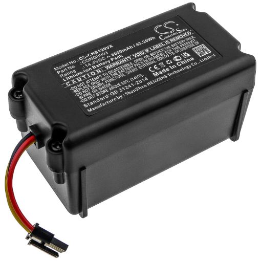 Replacement Battery for Infinuvo CleanMate S1000 S850 - 1