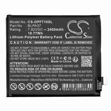 Oppo BLPA37 Battery Replacement for Find X7 Ultra - 1
