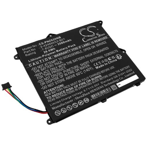 Replacement Battery Panasonic 2-424866S2-B01 for CF-XZ6 CF-XZ62 - 1