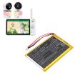 Replacement Battery Vtech 164105 for LF915 LF920 - 6