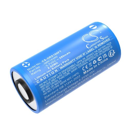 Replacement Battery Olight IMR16340 ORB-16C05-10C for Baton 3 - 1