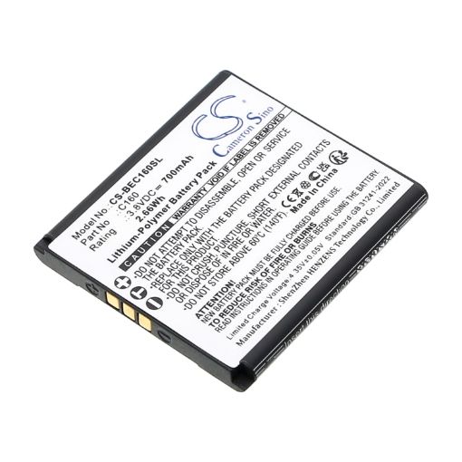 Replacement Battery for Bea-Fon C160 Schwarz - 1