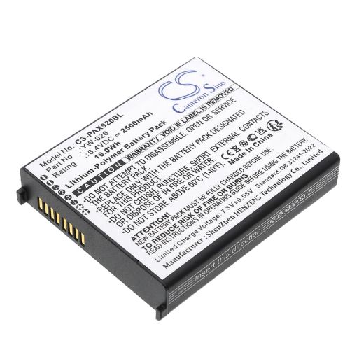 Replacement Battery Pax YW-026 for A920 MAX - 1