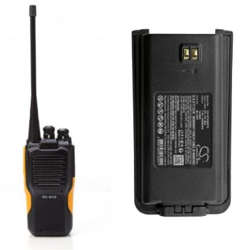 Hytera BL1204 BL2001 Battery Replacement for TC-610/TC-610P - 1