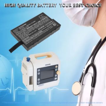 Replacement Battery for Philips ME202C Suresigns V24E VS2 - 1