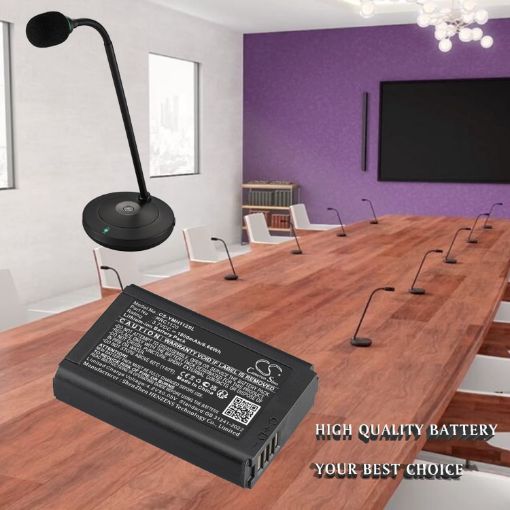 Yamaha RM-WBT RRC1120 Battery for RM-WDR Wireless Mic Replacement - 1