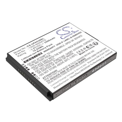 Unitech 1400-900057G Battery Replacement for EA630/EA630 Plus - 1
