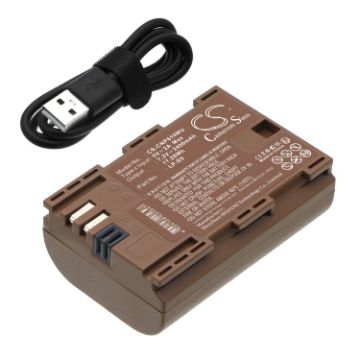 Canon LP-E6N/E6NH/E6P Battery for EOS 5D Mark II/III Replacement - 1